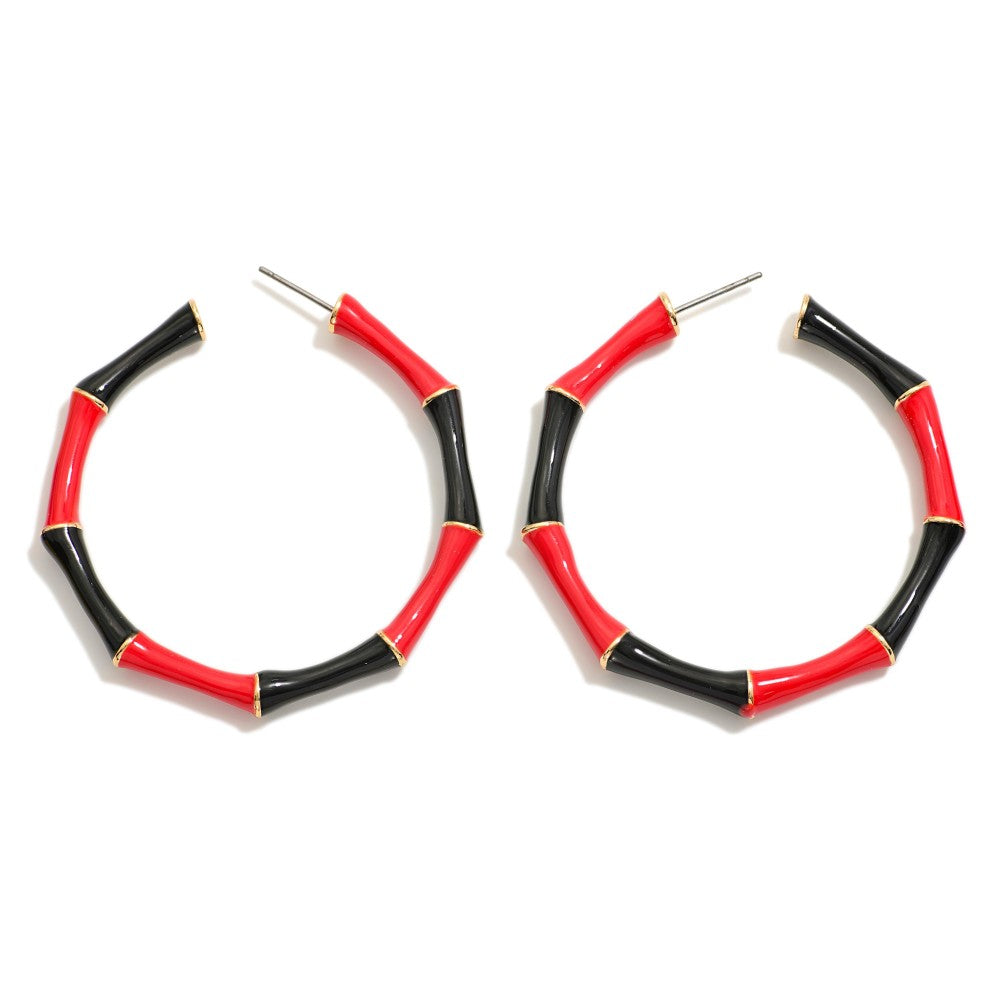 Game Day Hoop Earrings