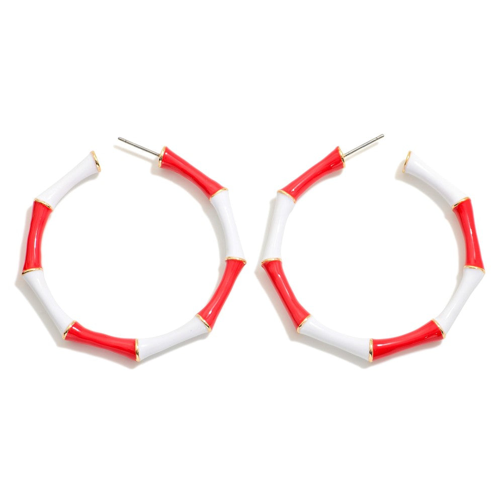 Game Day Hoop Earrings